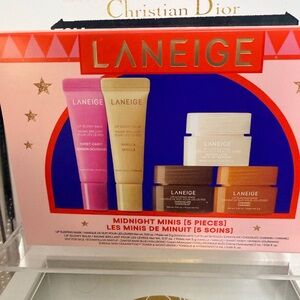 LANEIGE Midnight Minis Lip and Skincare Set